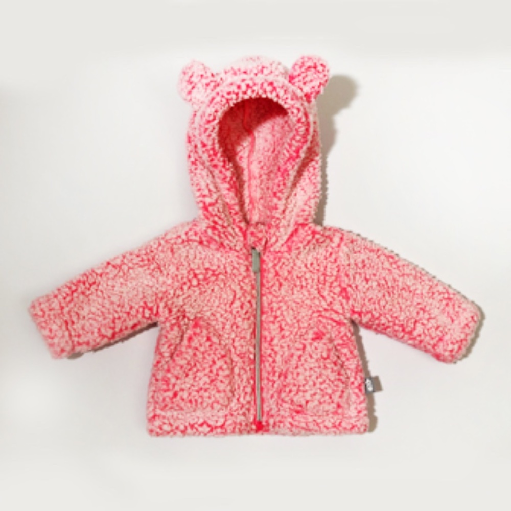 Free Country Bear Ear Faux Fur Fleece Jacket